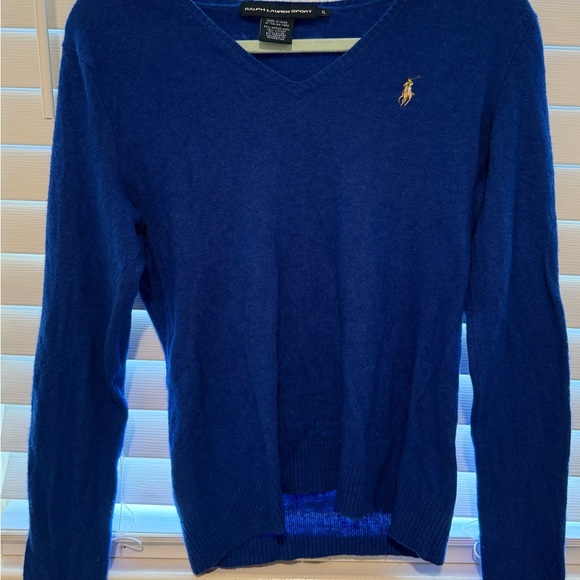 Ralph Lauren Sweaters - Ralph Lauren V-Neck Cashmere blend Sweater - Sz XL